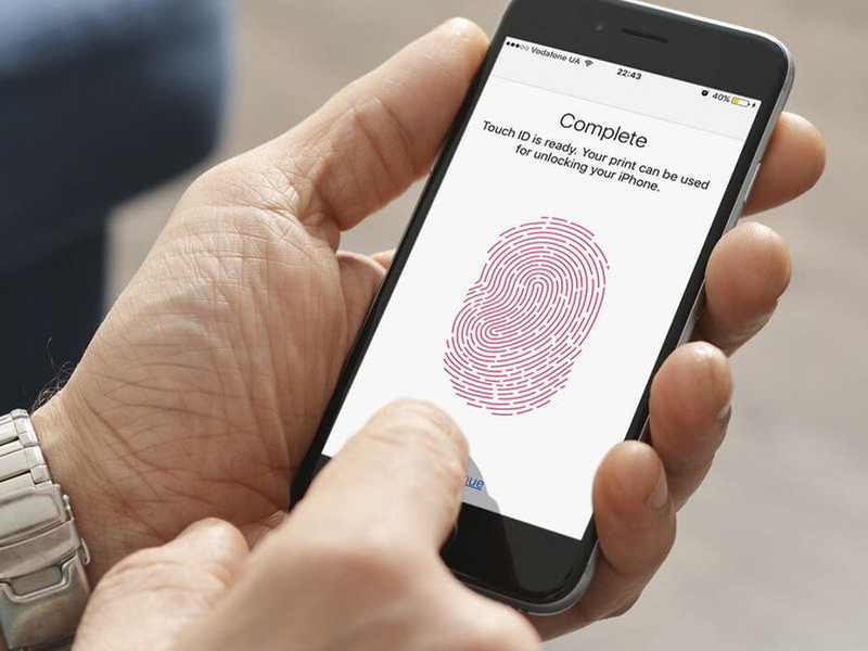 Thao tác thiết lập Touch ID trên iPhone